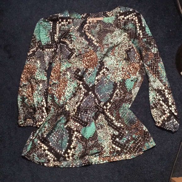 Daniel Rainn peplum top. - Picture 1 of 3